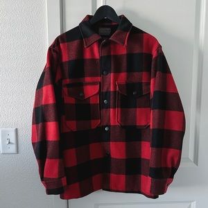 PENDLETON Jac-Shirt Mackinaw Buffalo Plaid Flannel Men’s Small